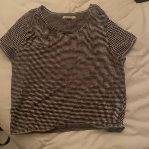 Cropped, Checkered Shirt